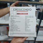 امپلی فایر CRESCENDO CRA-5001D پشت جعبه بسته بندی