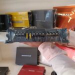 امپلی فایر MB Acoustics MBA-7050 نمای خروجی و ترمینال برق
