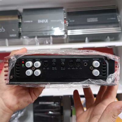 امپلی فایر DC QUART DC-1200.1 RC LPF HPF GAIN SUBSONIC PHASE تنظیمات کامل