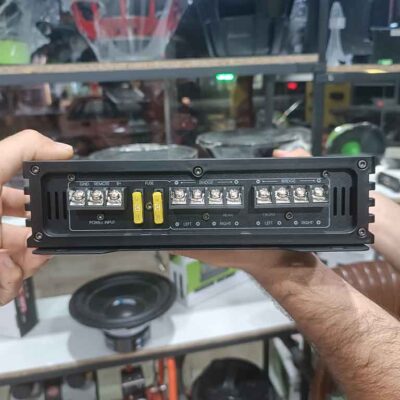امپلی فایر ONKYO V-T60.4A نما ترمینال فیوز و خروجی صدا