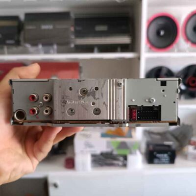 پخش JVC KD-R471M نما پشت تعداد خروجی و کیفیت ساخت