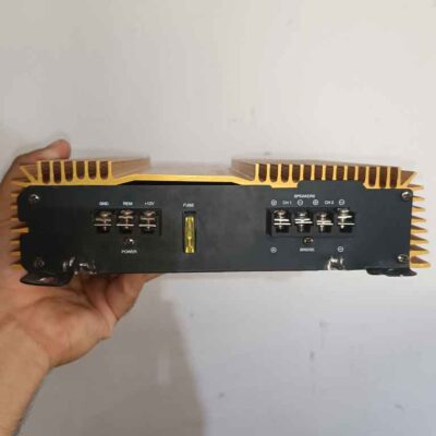 امپلی فایر MATCH MCH-X350AB نما ترمینال های برق فیوز خروجی صدا