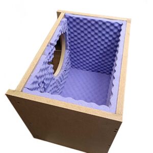 باکس ساب 46 لیتری ویژه ساب اتون ETON [پاکدشت تهران] نما چپ پشتی دمپ BiPlast STP